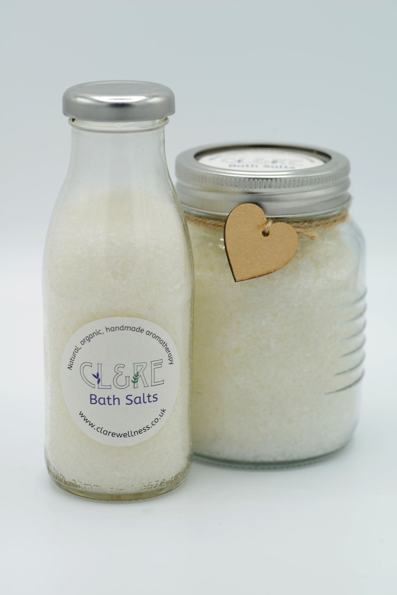 Bath Salts with Epsom Salts 500ml and 250ml