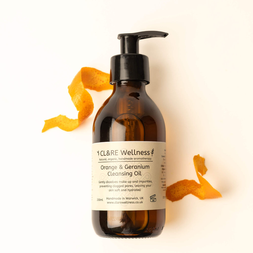 Orange & Geranium Cleansing Oil (200ml)
