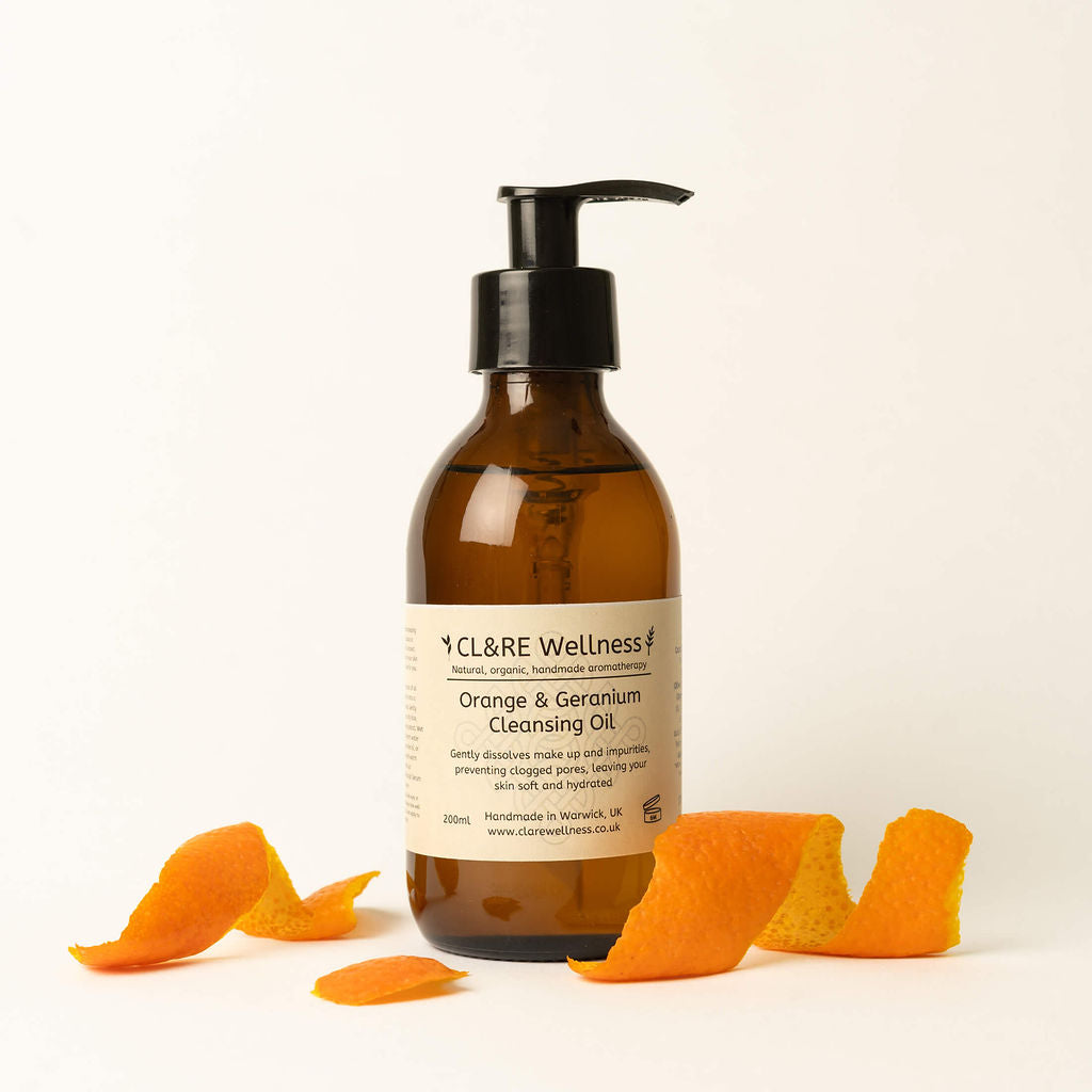Orange & Geranium Cleansing Oil (200ml)