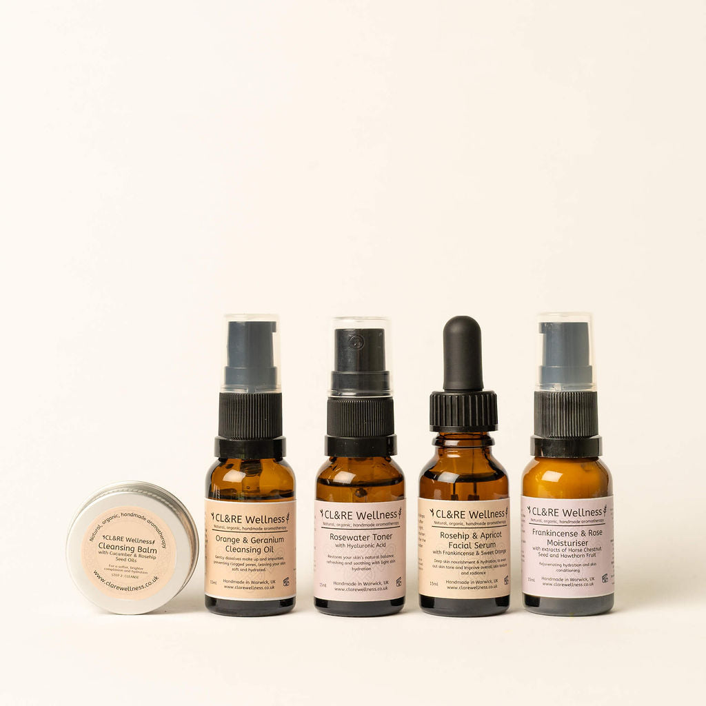 Facial Botanicals Starter Kit with Rosewater Toner