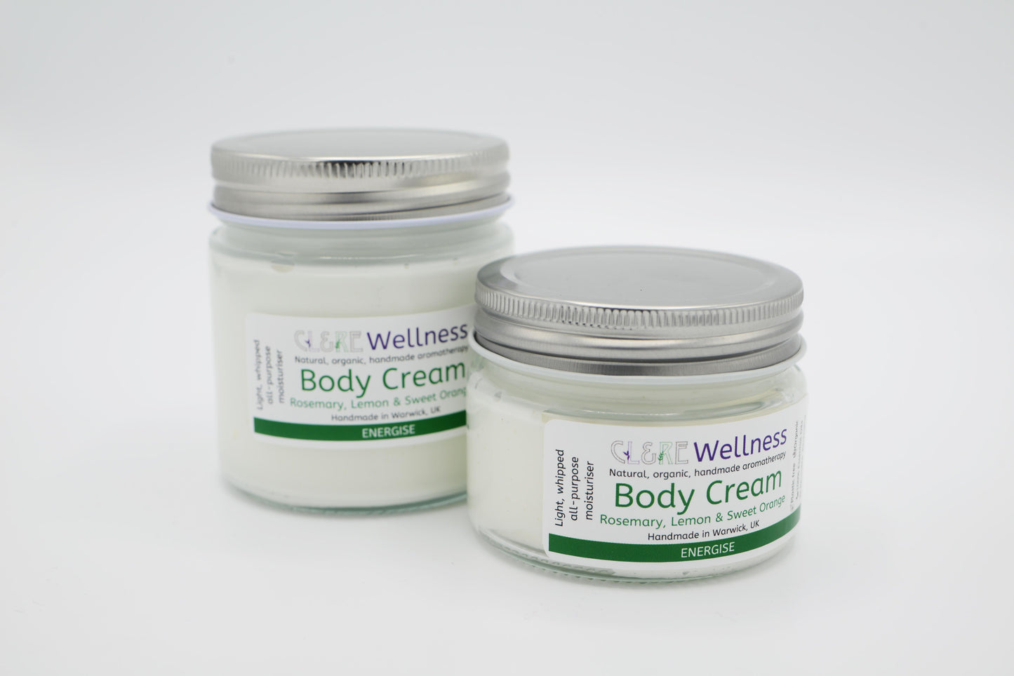 Body Cream (with Rosemary, Lemon & Sweet Orange essential oils)