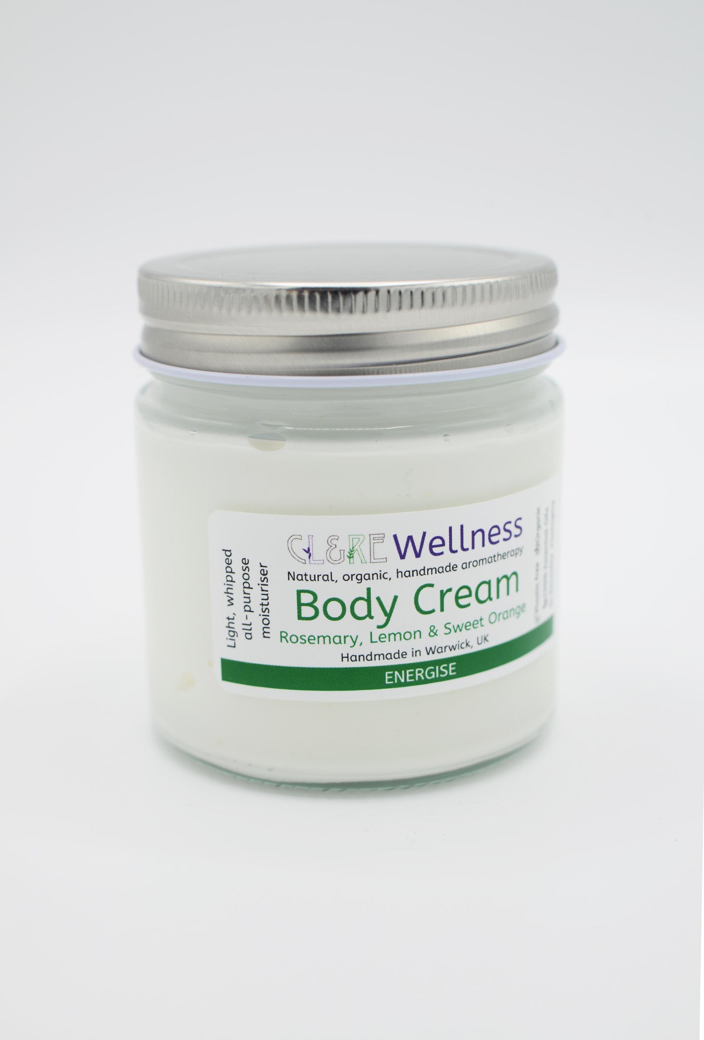 Body Cream (with Rosemary, Lemon & Sweet Orange essential oils)