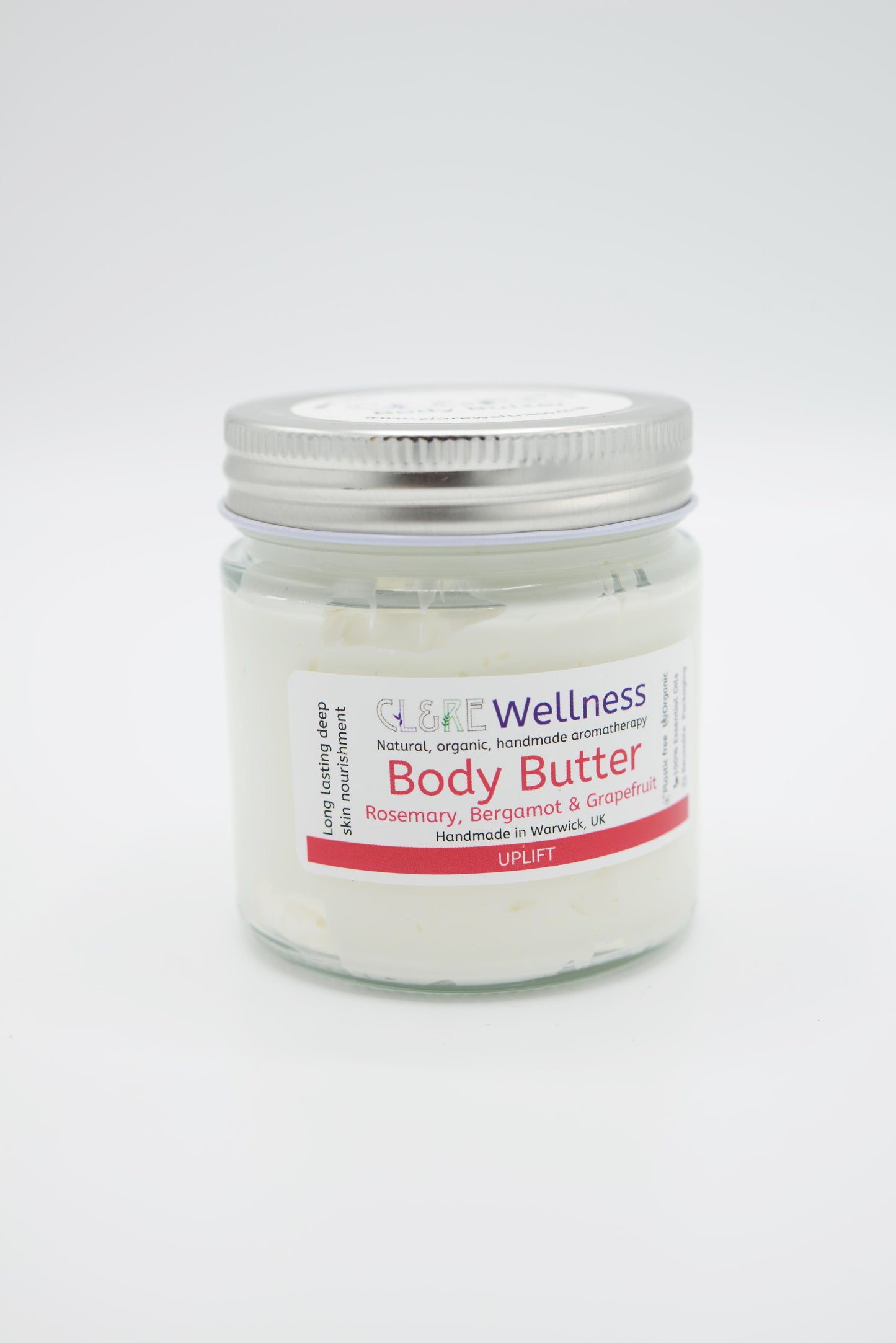 Body Butter (with Rosemary, Bergamot & Grapefruit essential oils)