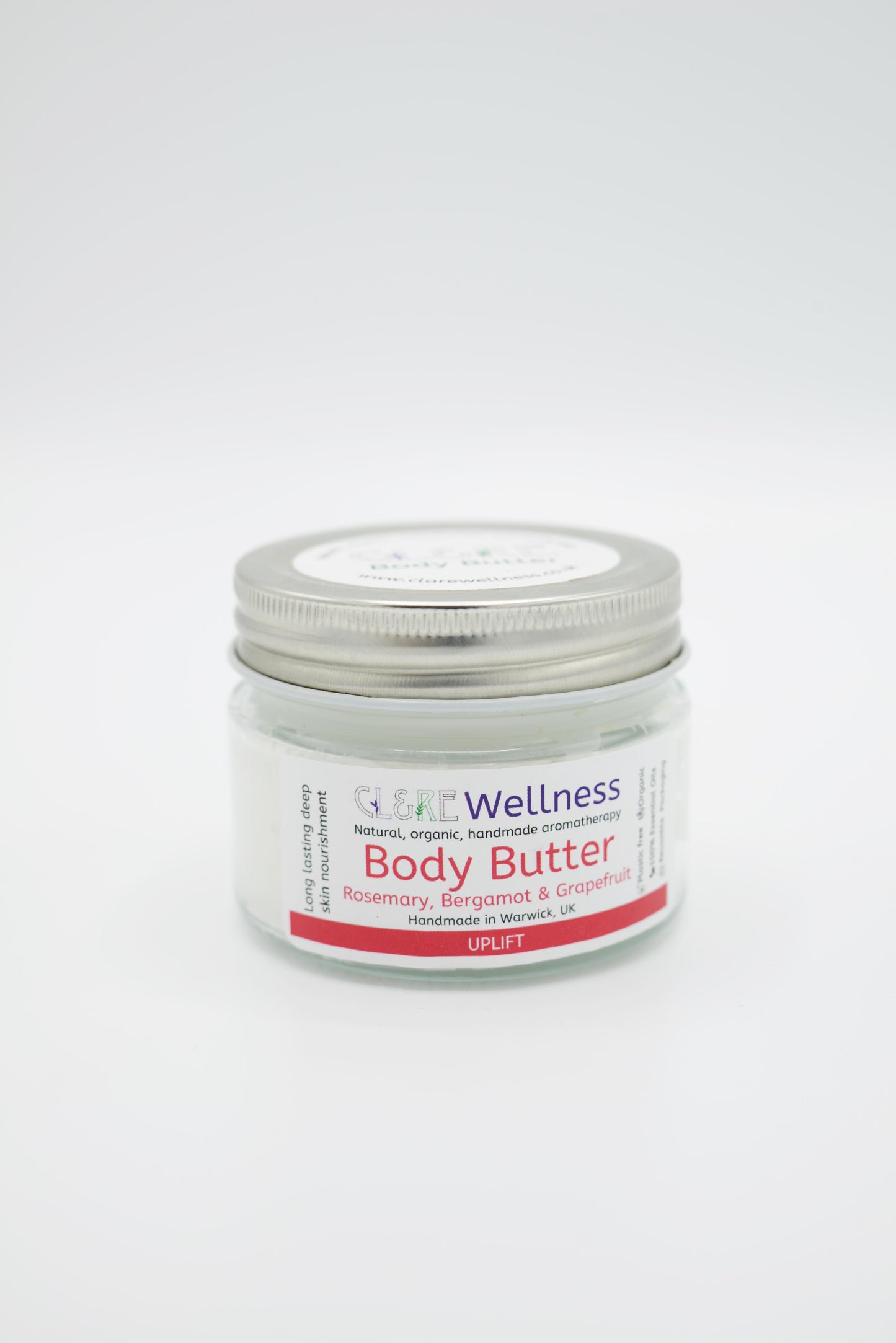 Body Butter (with Rosemary, Bergamot & Grapefruit essential oils)