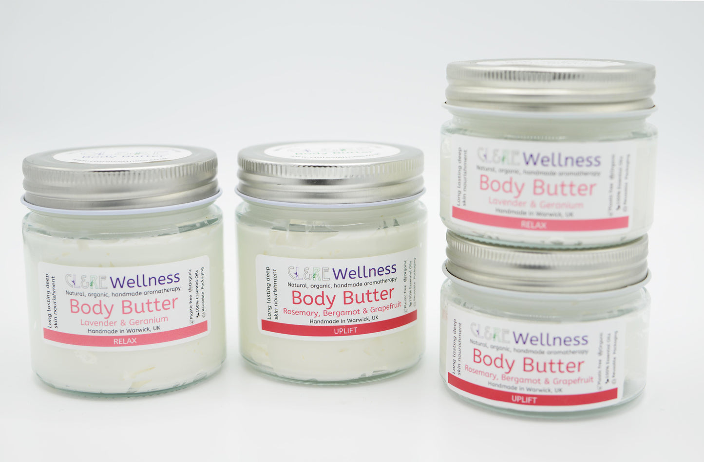 Body Butter (with Rosemary, Bergamot & Grapefruit essential oils)