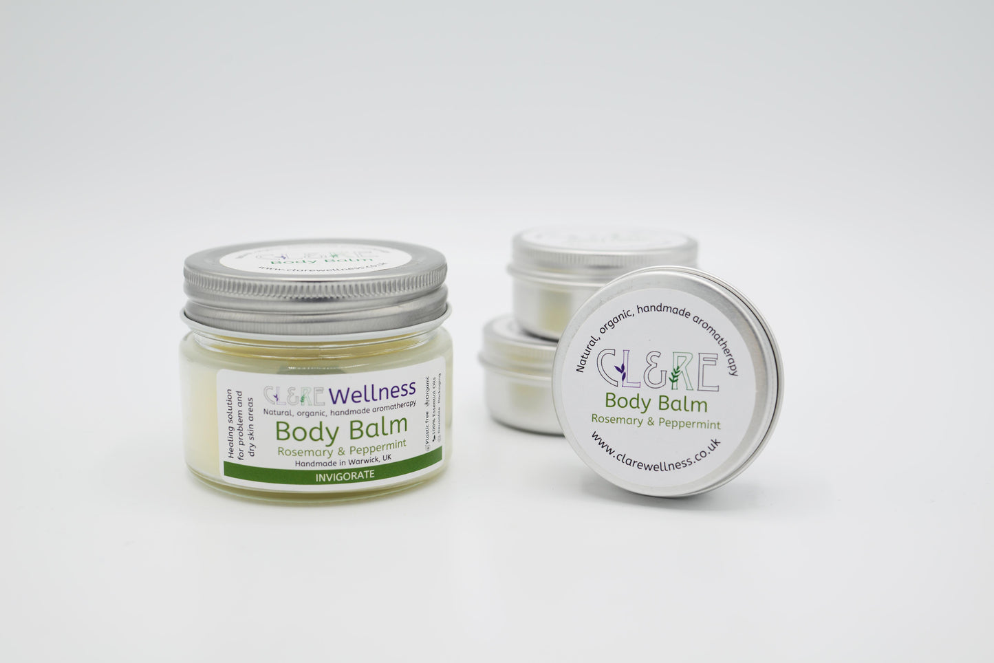 Body Balm (with Rosemary & Peppermint essential oils)