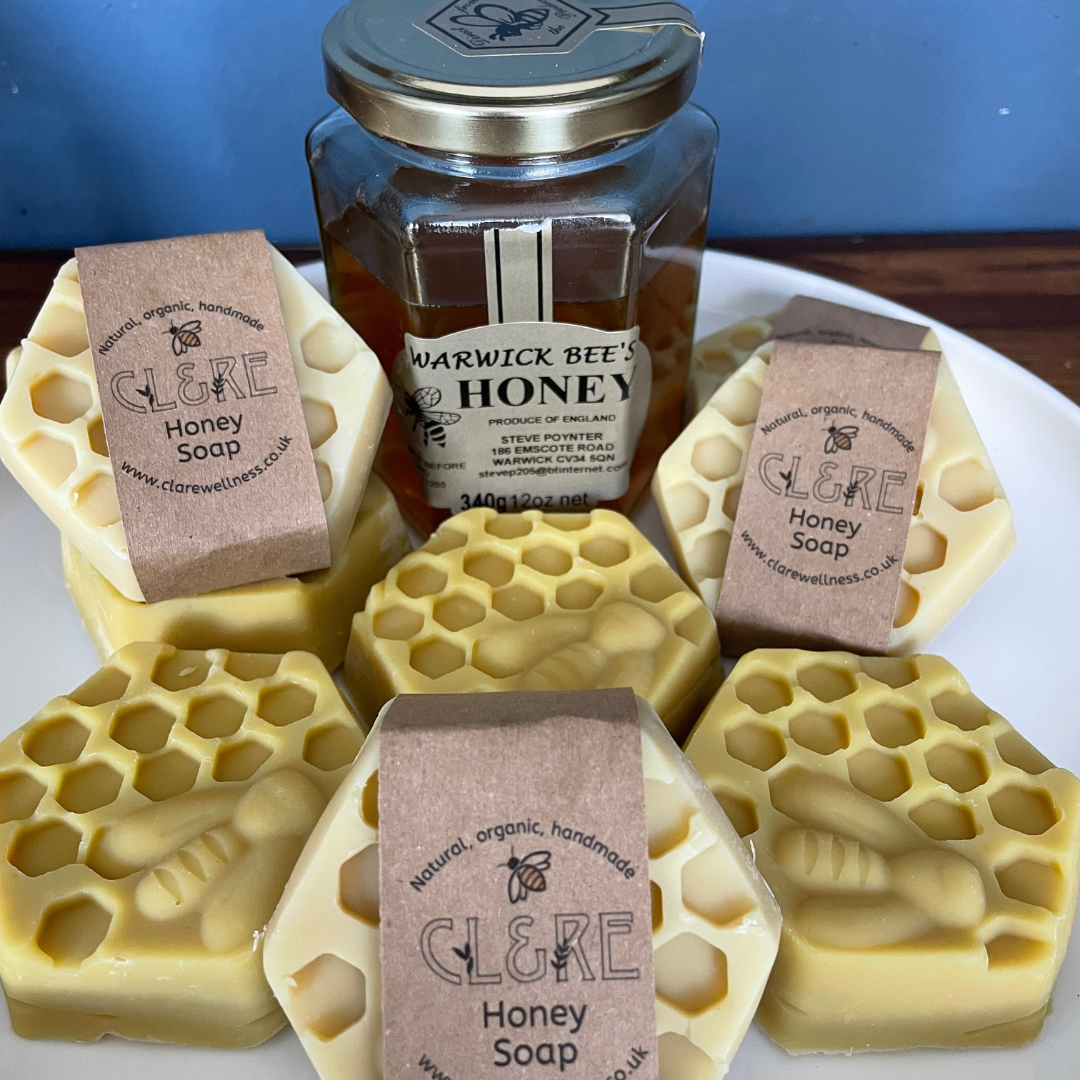 Honey Soap (with Honey Blossom fragrance oil) 55g
