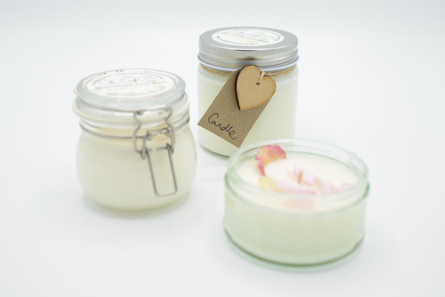 SUMMER GARDEN CANDLES