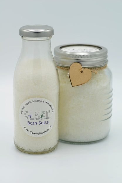 Bath Salts with Epsom Salts 500ml and 250ml