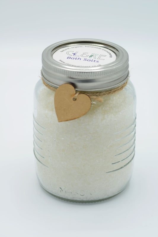 Bath Salts with Epsom Salts 500ml and 250ml
