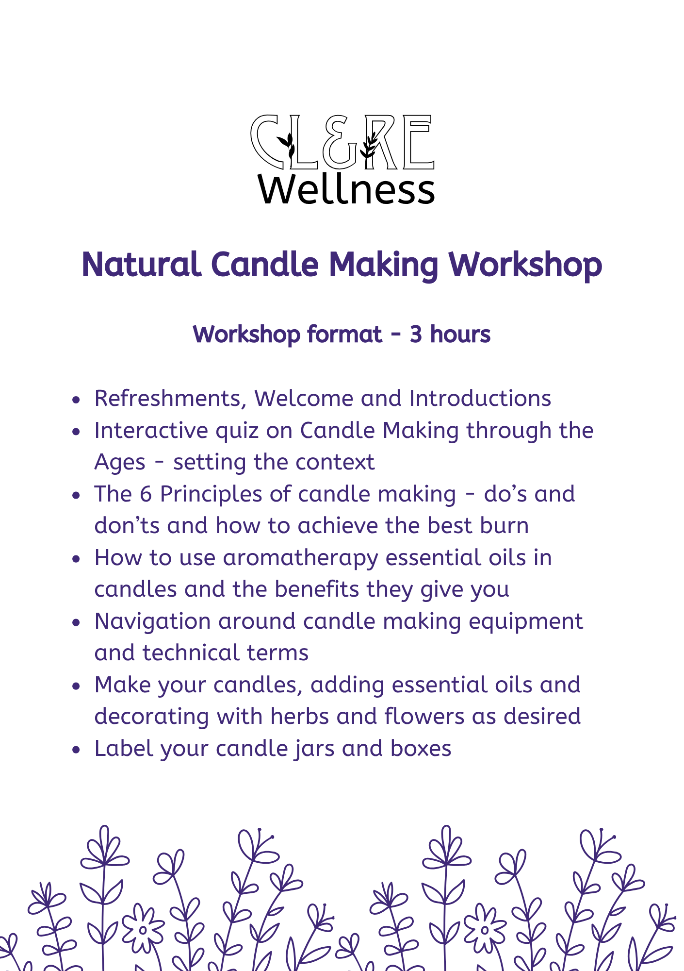 *NEW* Candle Making Workshop places
