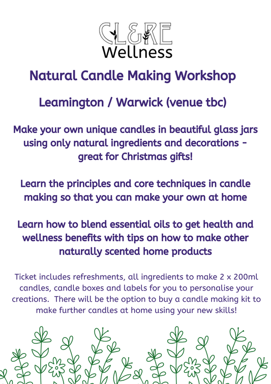 *NEW* Candle Making Workshop places