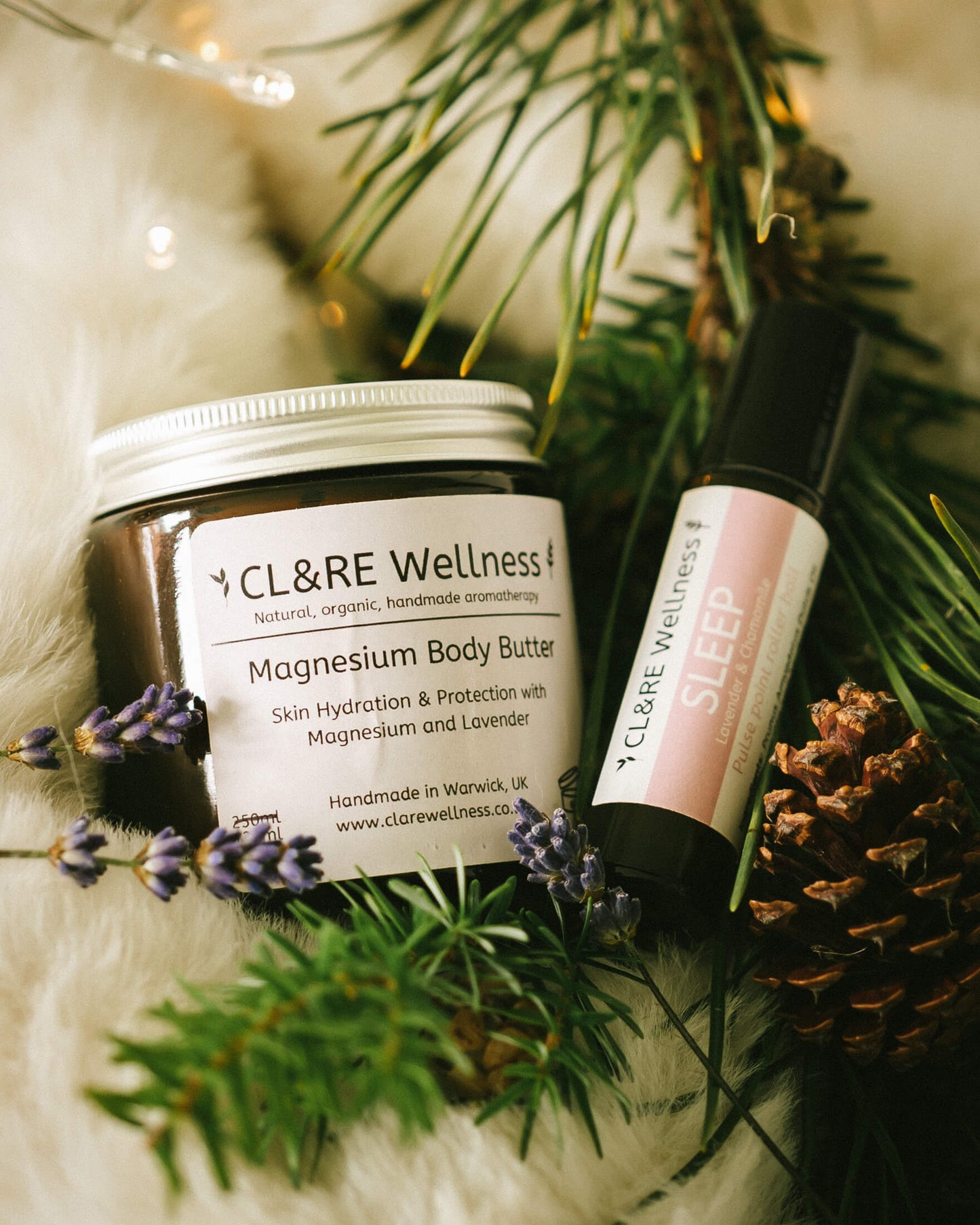 Seasonal Sleep Set with Magnesium and Lavender