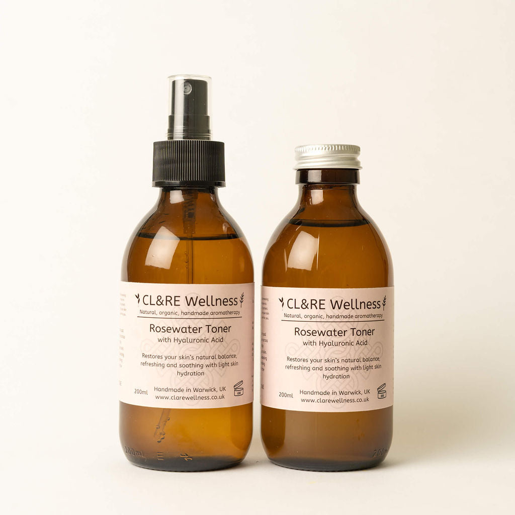Rosewater Toner with Hyaluronic Acid (200ml)