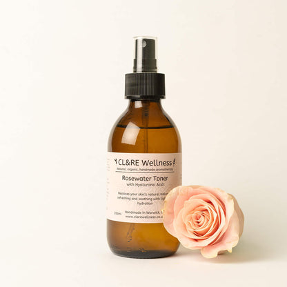 Rosewater Toner with Hyaluronic Acid (200ml)