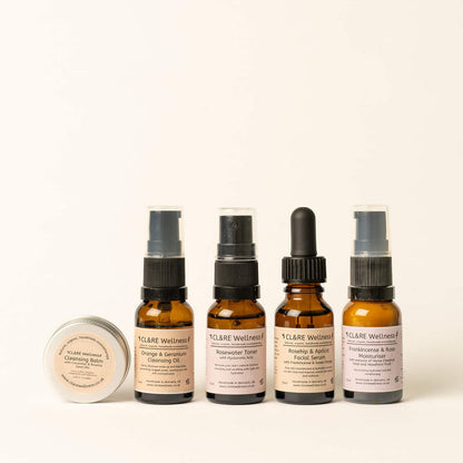 Facial Botanicals Starter Kit with Rosewater Toner