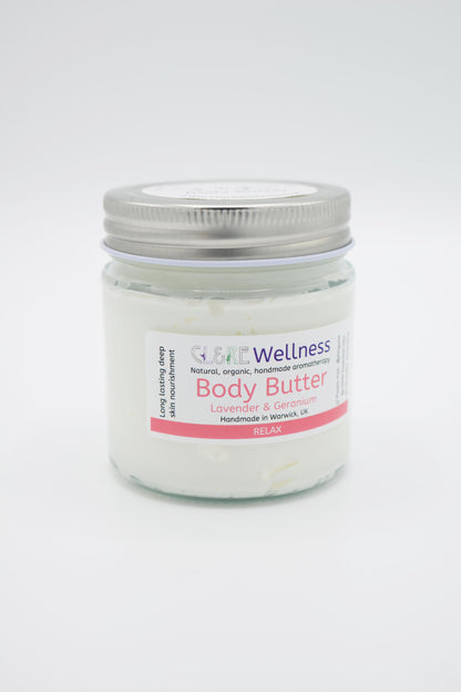 Body Butter (with Lavender & Geranium essential oils)