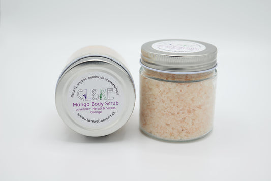 Mango Body Scrub (with Lavender, Neroli & Sweet Orange essential oils)