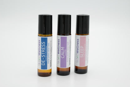 Pulse Point Roller Ball Set - Calm, Destress & Sleep