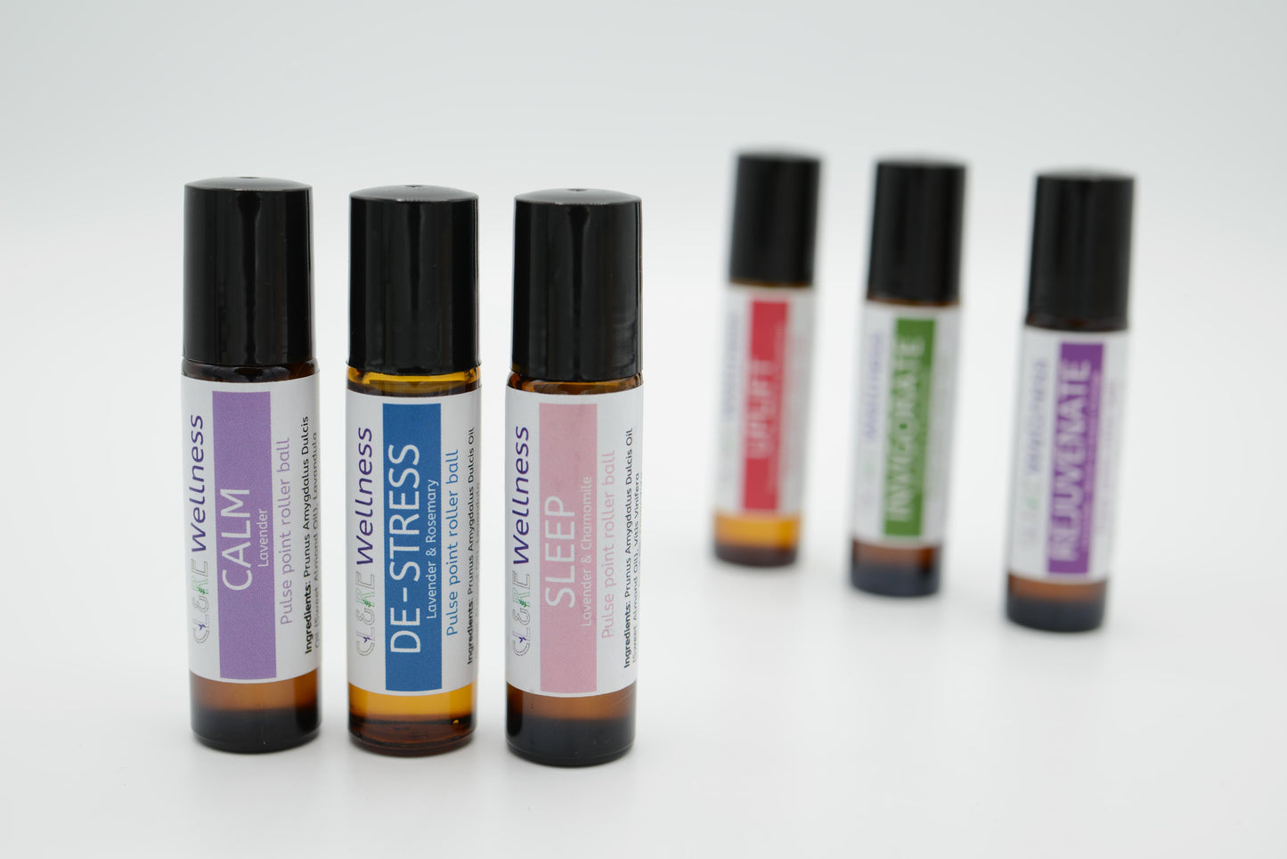 Destress Pulse Point Roller Ball (with Lavender & Rosemary essential oils) 10ml