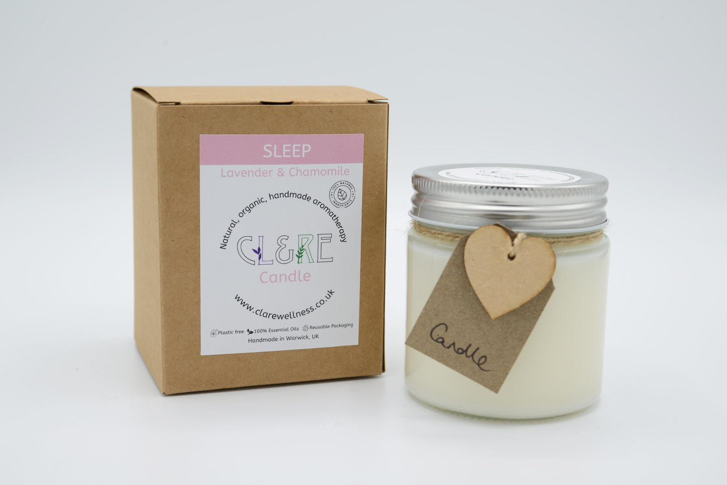 Sleep Candle (with Lavender & Chamomile essential oils) 250ml