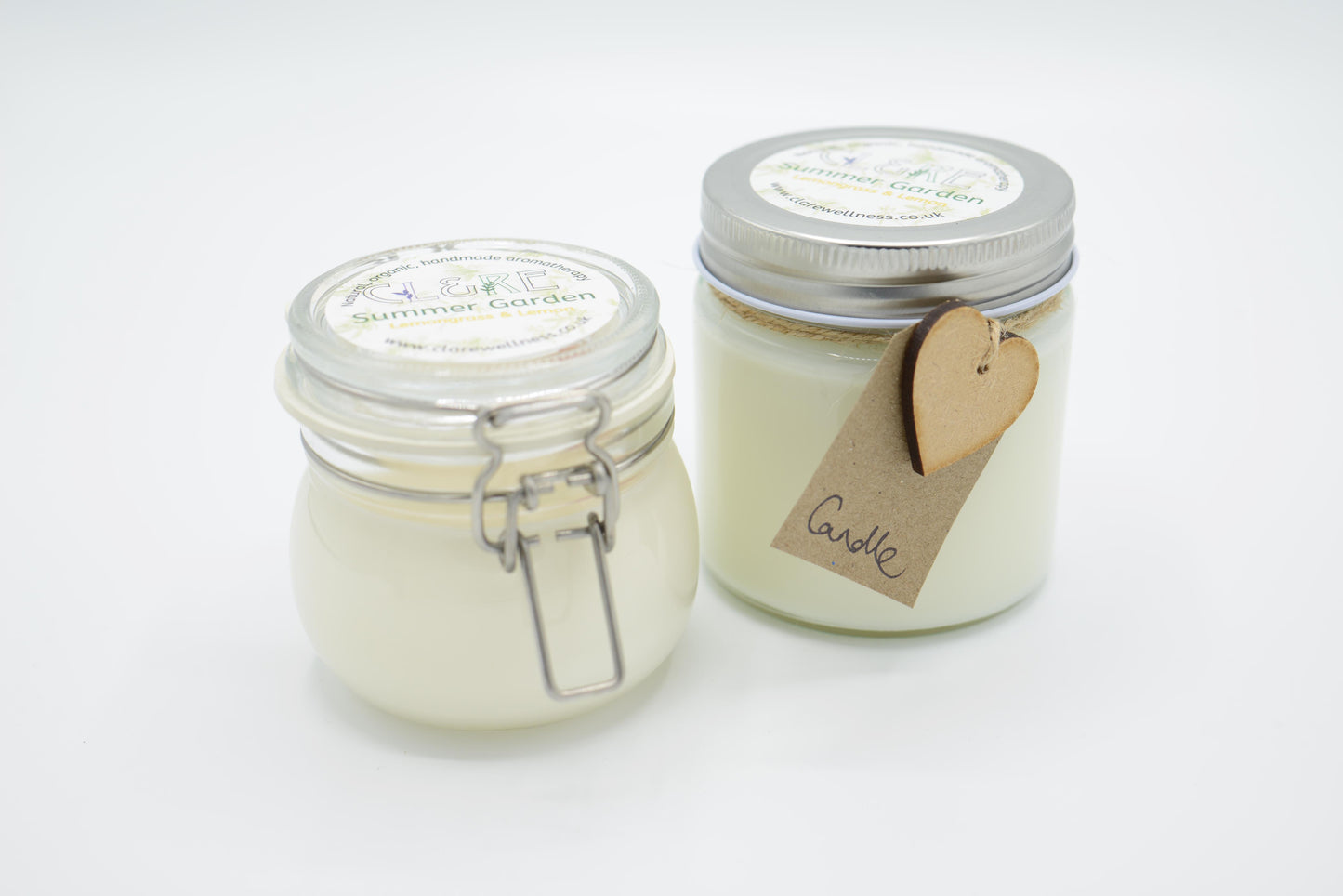 Summer Garden Candle (with Lemongrass & Lemon essential oils) 250ml