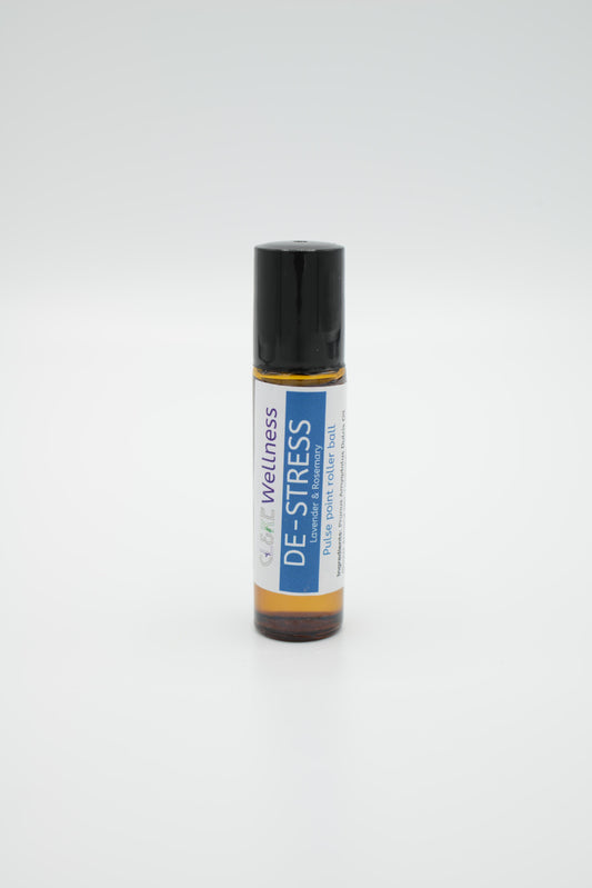 Destress Pulse Point Roller Ball (with Lavender & Rosemary essential oils) 10ml