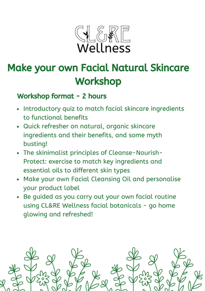 *NEW* Facial Skincare Workshop places