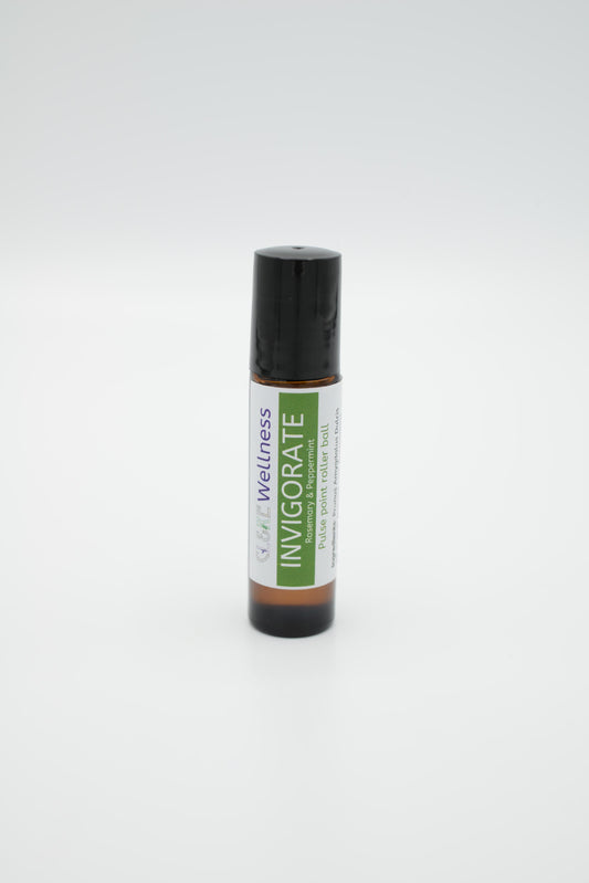 Invigorate Pulse Point Roller Ball (with Rosemary & Peppermint essential oils) 10ml