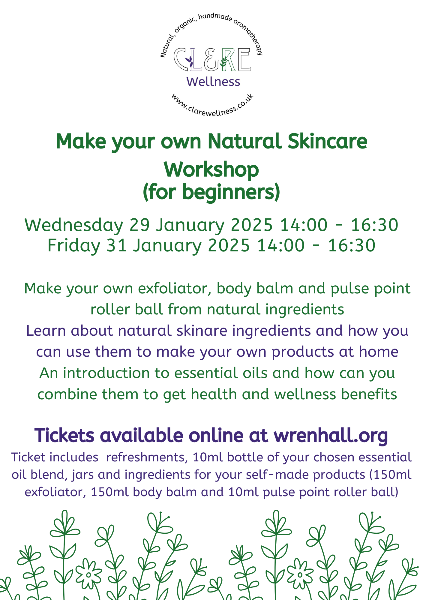 Natural Skincare Workshop